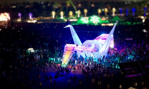 Coachella Music Festival - świetny film poklatkowy z 50 000 zdjęć [wideo]