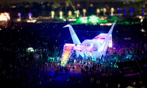Coachella Music Festival - świetny film poklatkowy z 50 000 zdjęć