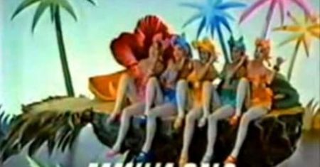 Reklama Mazdy z 1984: pływający ananas