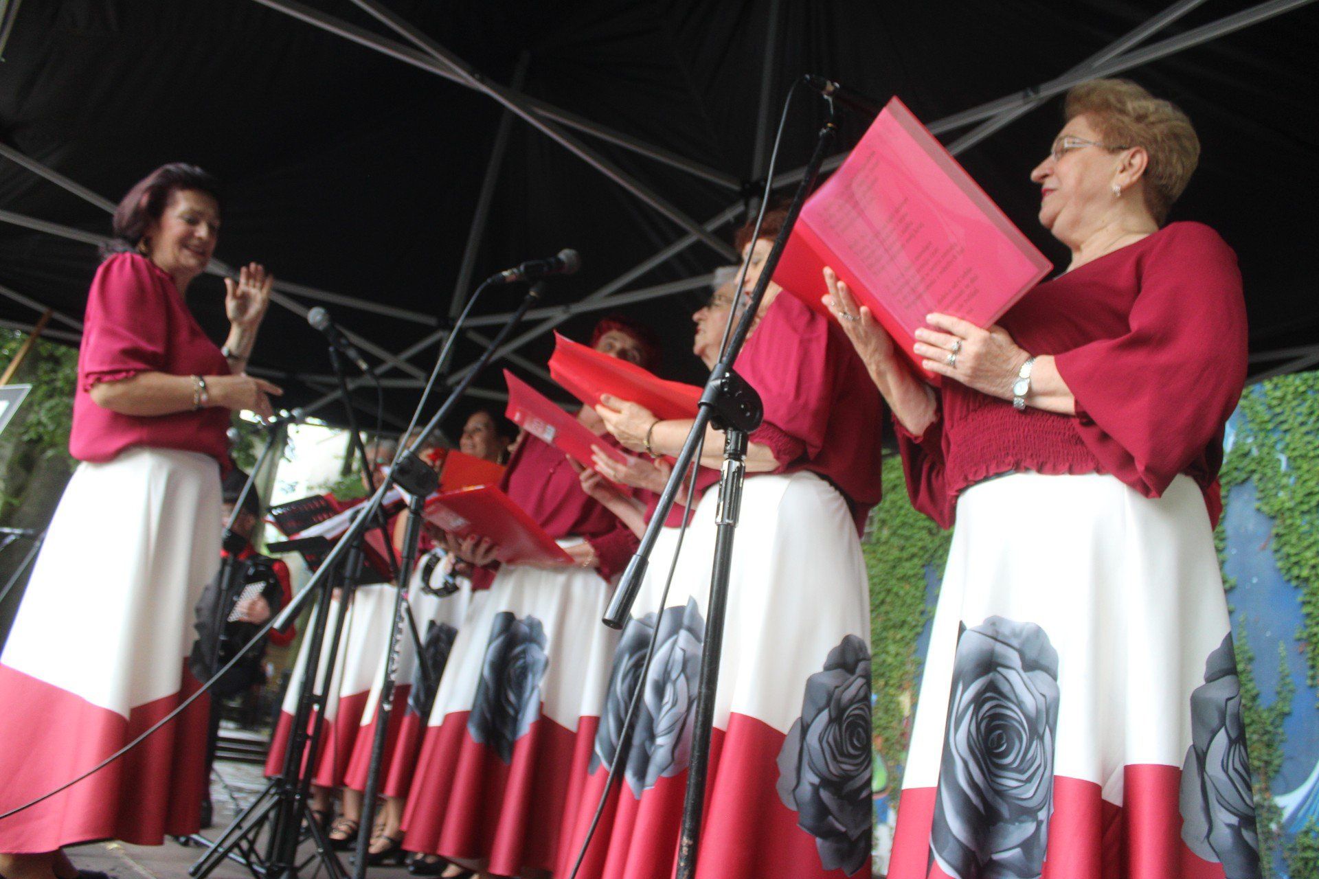 Koncert Promieni Bełchatowa i Zespołu Pieśni Ludowej &#34;Okaryna&#34; oraz potańcówka