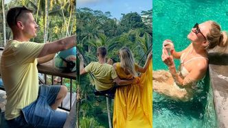 Rafał Mroczek ze świeżo upieczoną ŻONĄ eksplorują Bali podczas miesiąca miodowego. Wiemy, ile musieli zapłacić (ZDJĘCIA)