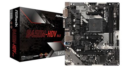 ASRock B450M-HDV R4.0 - producent odświeża budżetową płytę pod AM4