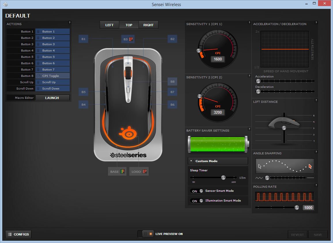 SteelSeries Sensei Wireless – wyższy poziom doskonałości [test] 5
