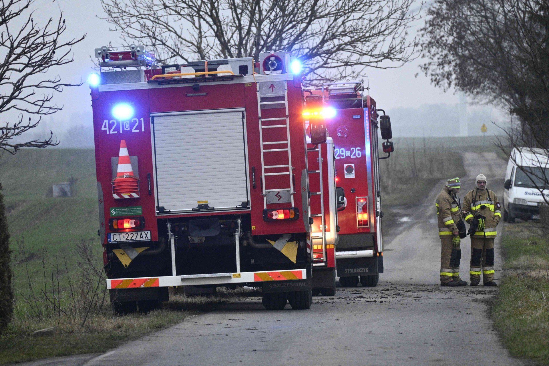 Awionetka miała wypadek w miejscowości Stodólno w pow. mogileńskim.