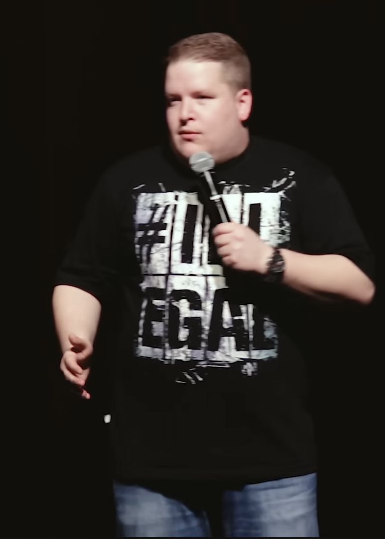 Łukasz "Lotek" Lodkowski przed laty

