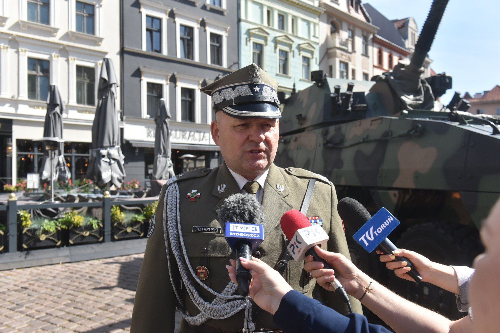 Promocja oficerska w Toruniu