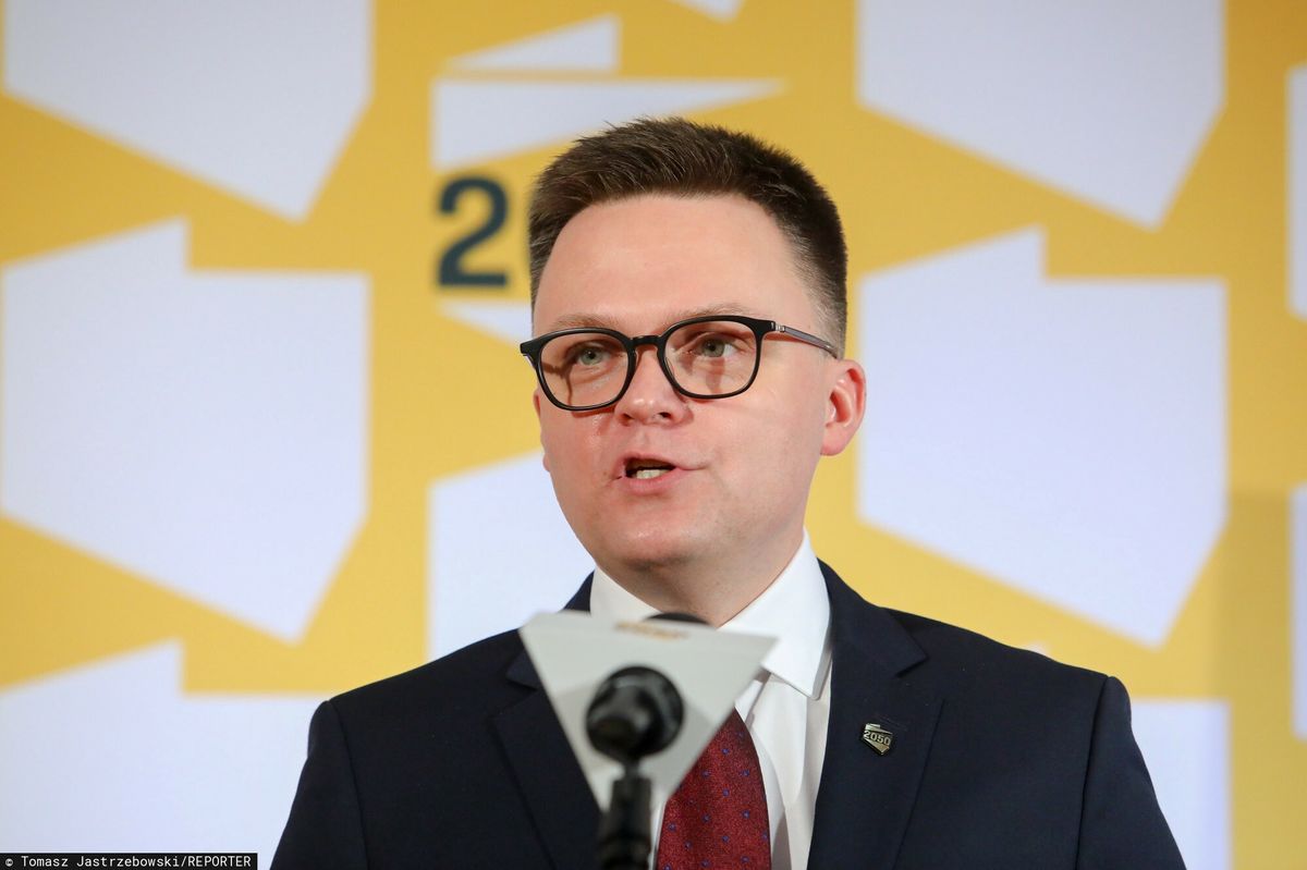 Szymon Hołownia o rejestracji nazwy partii Polska 2050