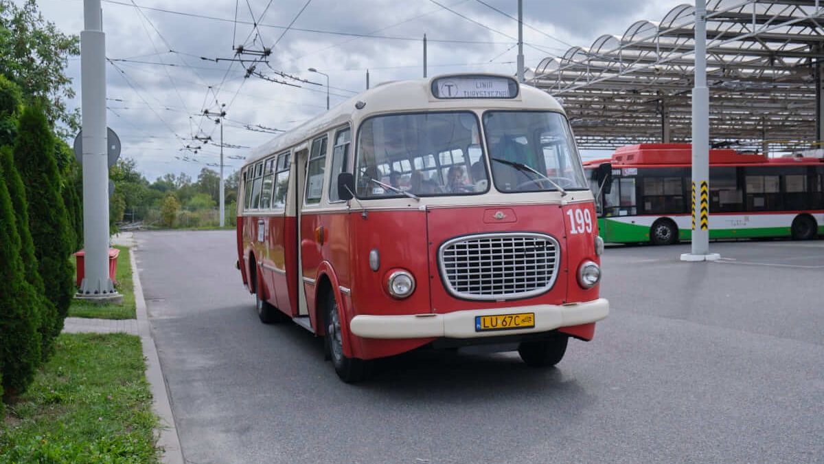 Gutek - zabytkowy autobus MPK Lublin