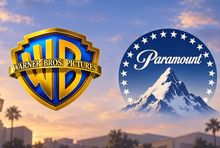 Logotypy Warner Bros. i Paramount