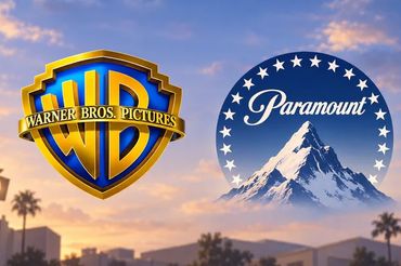 Logotypy Warner Bros. i Paramount