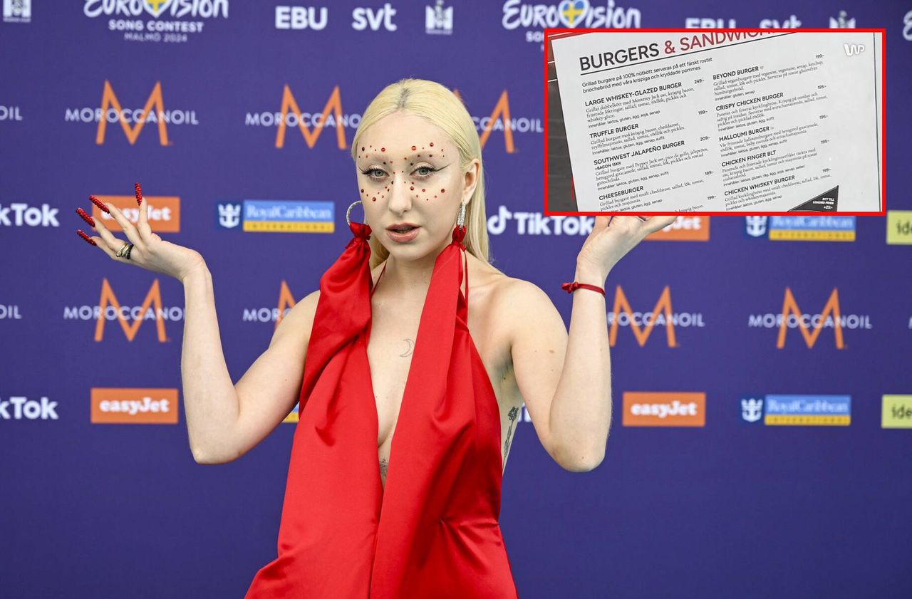 Fani Luny wydadzą majątek podczas Eurowizji. Oto ceny burgerów w Szwecji