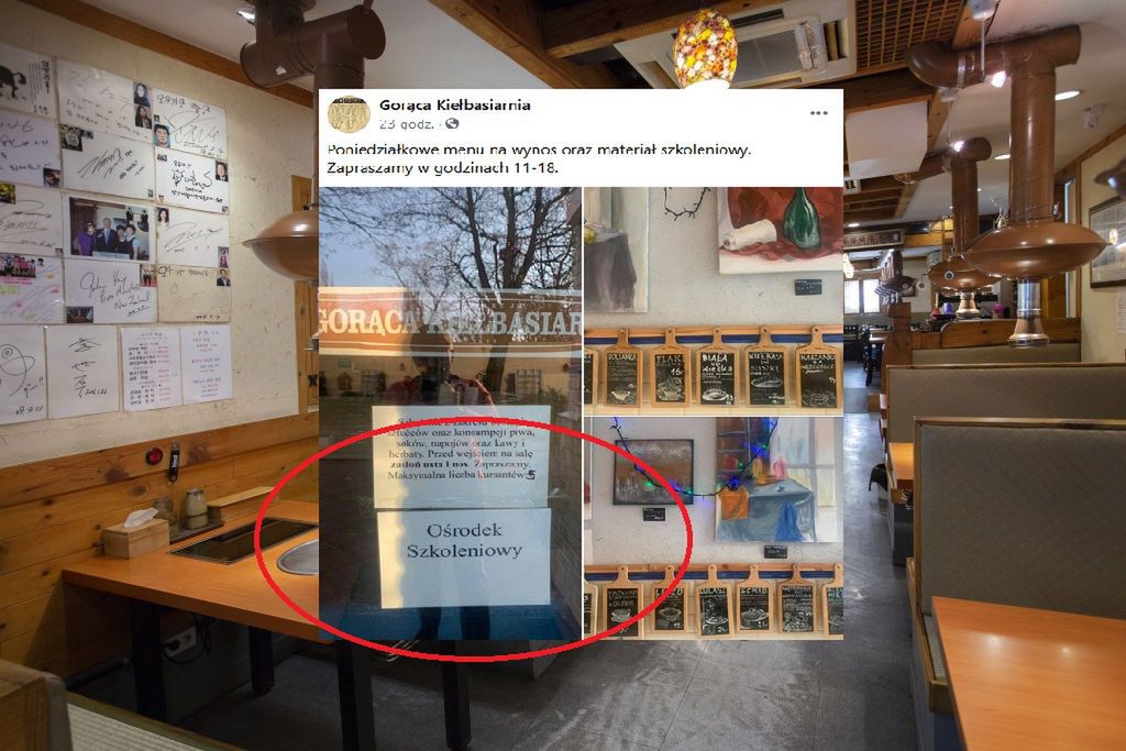 Gorąca Kiełbasiarnia w Łodzi. Restauracje próbują obejść obostrzenia