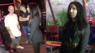 Pilnie strzeżona Conchita przed występem na "Sabacie Czarownic"!