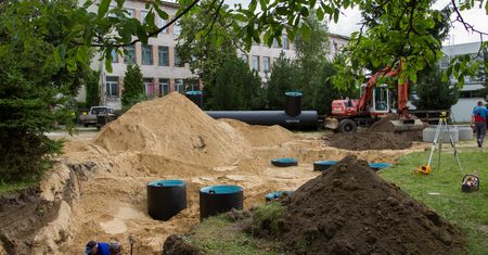 Siedemdziesiątka nie będzie już więcej zalana - trwa budowa nowej kanalizacji!