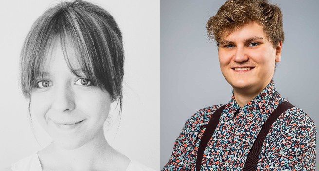 Kamil Badura i Anna Hołub w zespole Lightscape