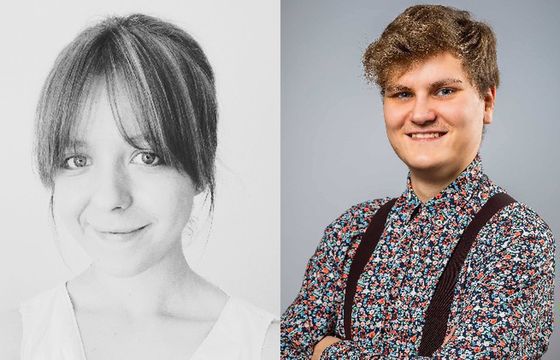 Kamil Badura i Anna Hołub w zespole Lightscape