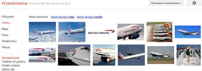 British Airways sprawdzi pasażerów w Google