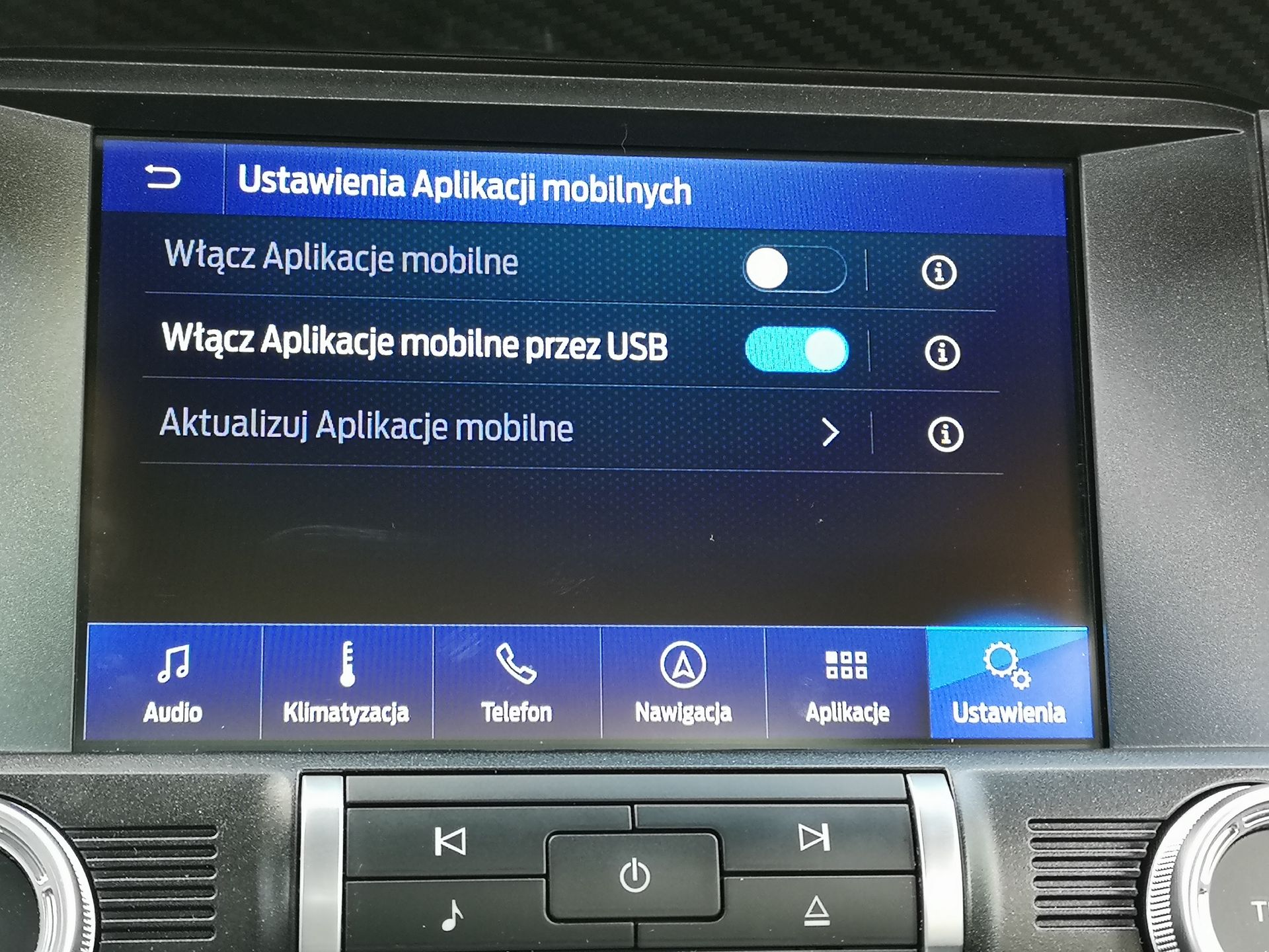 Ford Mustang GT: Działanie systemu SYNC 3, aplikacji FordPass oraz audio B&O 15