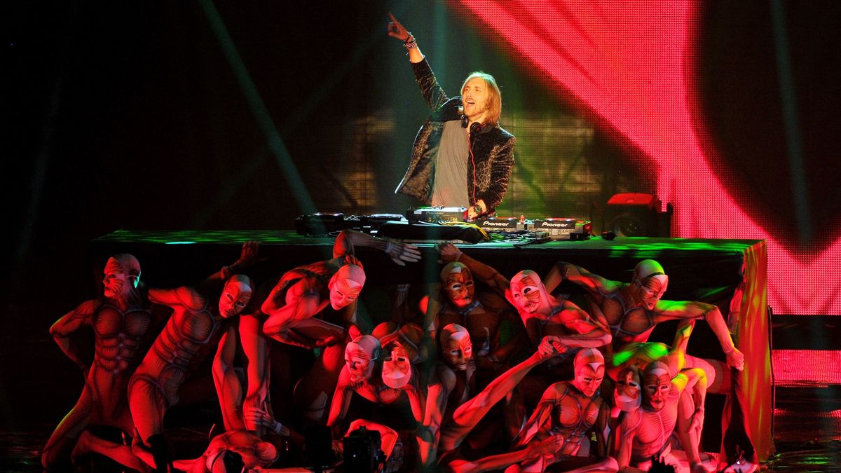 scena z: David Guetta, fot. Majewski
