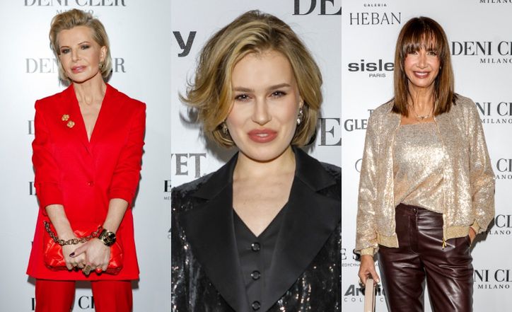 Celebrytki na pokazie Deni Cler