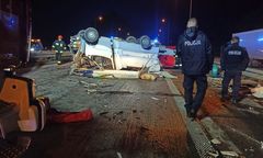 Studzianki. Śmiertelny wypadek na S8. Zginęła kobieta. Jej mąż i dzieci są ranni