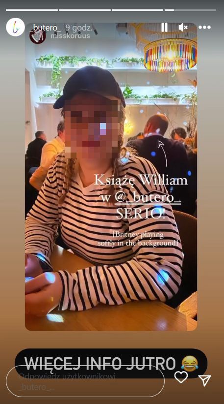 książę William w lokalu dla społeczności LGBTQ+ w Warszawie