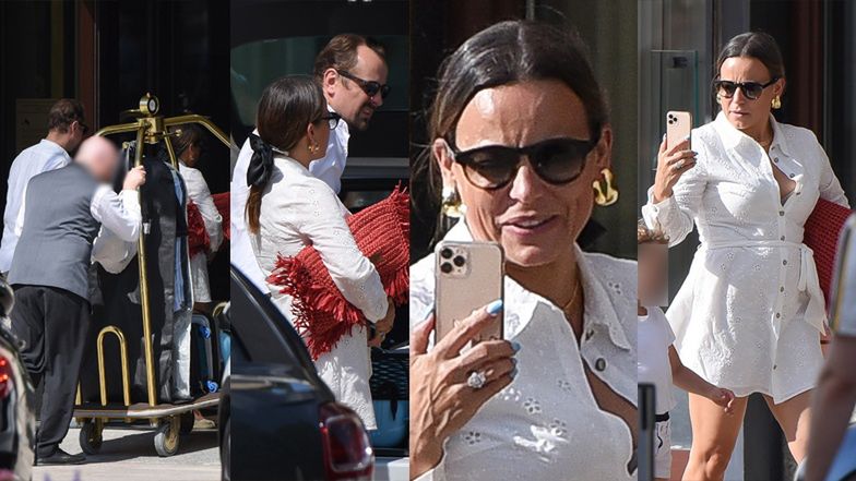 Anna Mucha odpoczywa w hotelu 