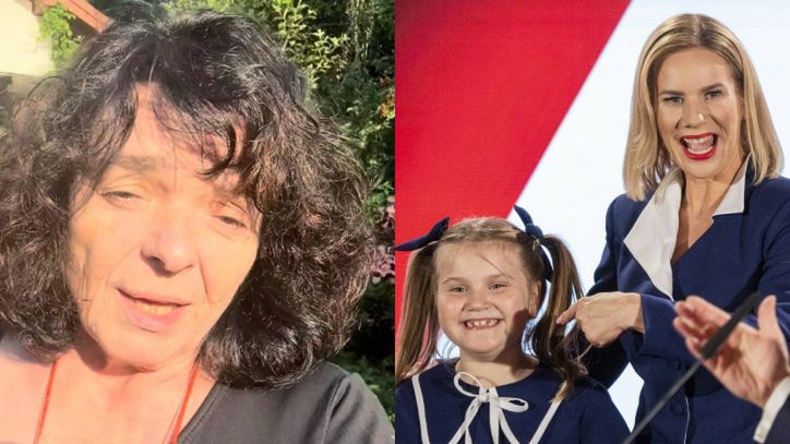 Katarzyna Grochola staje w obronie córki Nawrockiego