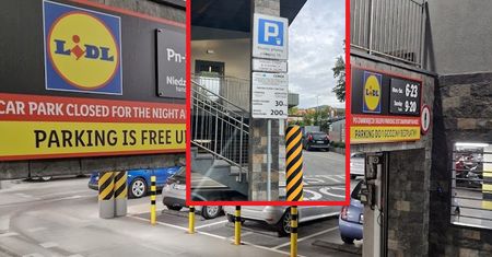 30 zł za każdą kolejną godzinę. Zaporowy cennik na parkingu Lidla w Zakopanem