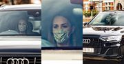 PRZYGNĘBIONA Kate Middleton "przyłapana" przed Pałacem Kensington (ZDJĘCIA)