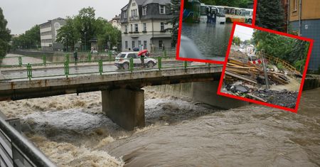 Cmentarz pod wodą, są zdjęcia. Prezydent miasta ogłasza alarm
