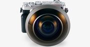 250-stopniowy obiektyw do systemu Mikro Cztery Trzecie widzi do tyłu!