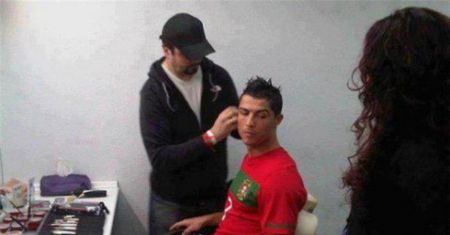 Ronaldo szykuje się do meczu...