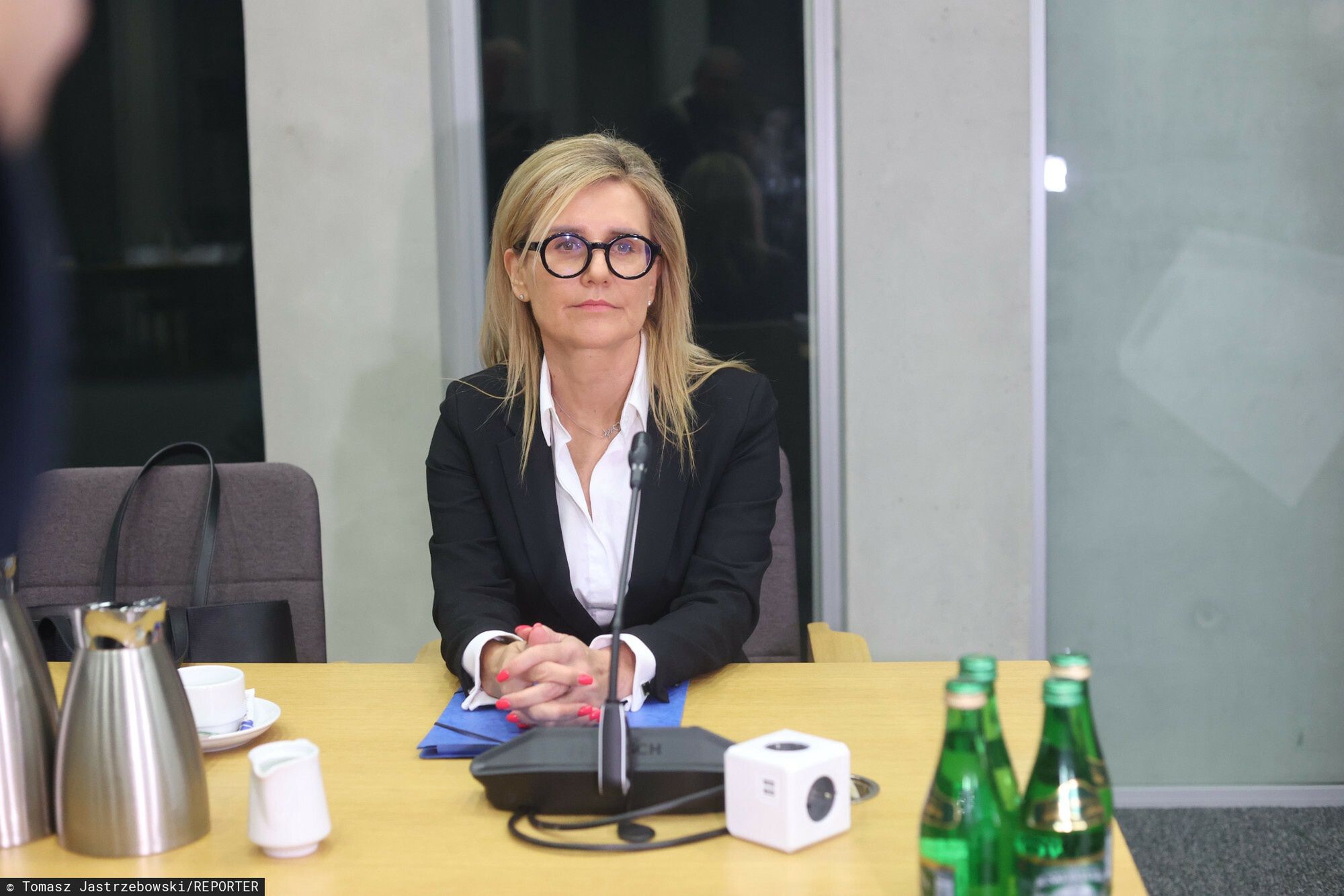 Sejmowa komisja ?ledcza w sprawie Pegasusa
08.10.2024 Warszawa Sejm Posiedzenie Komisji Sledczej ds. Pegasusa przesluchanie Ewy Wrzosek, fot Tomasz Jastrzebowski/REPORTER
N/z: Ewa Wrzosek
Tomasz Jastrzebowski/REPORTER