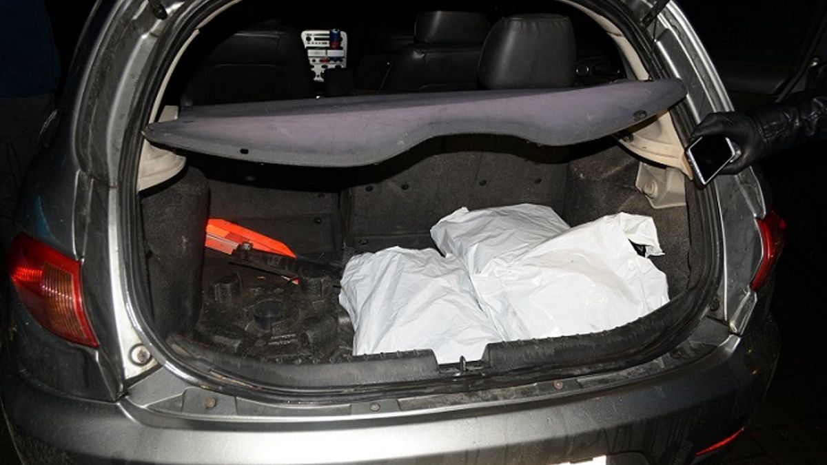 Ładunek w bagażniku