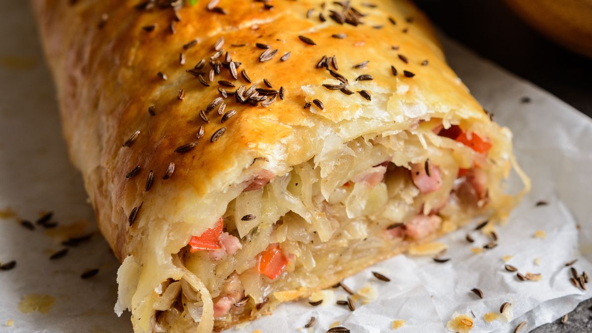 Strudel z wytrawnym farszem