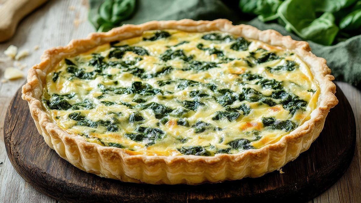 Quiche w wersji wegetariańskiej to pomysł na obiad lub kolację