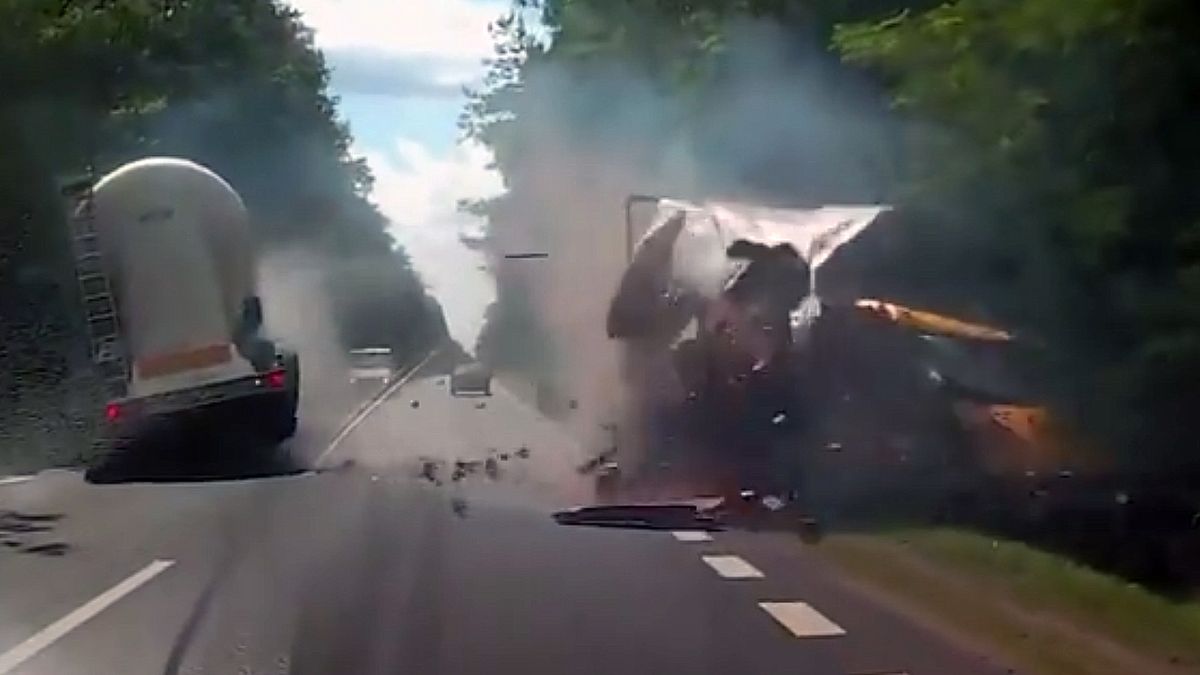 Kompilacja wypadków z polskich dróg 1