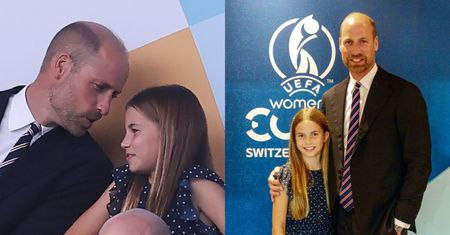 Książę William zabrał 10-letnią Charlotte na finał EURO 2025 kobiet