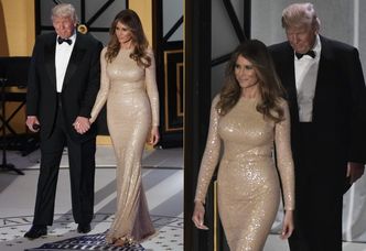 Donald, Melania i Ivanka Trump na balu przed inauguracją (ZDJĘCIA)