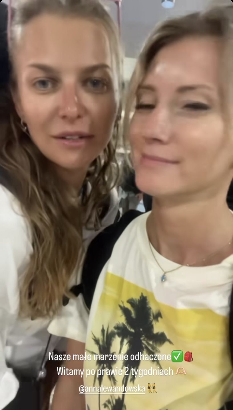 Anna Lewandowska i Aleksandra Dec
