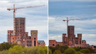 Zamek w Stobnicy. "Prace na ukończeniu, widoki - niezapomniane"