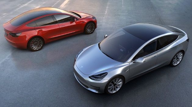 Tesla Model 3 wygląd
