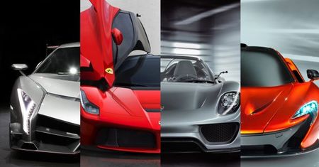 Starcie roku - Porsche 918 Spyder, McLaren P1, Lamborghini Veneno, LaFerrari [ankieta]