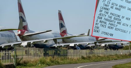 Wyjątkowy przypadek. Do poinformowania pilotów o śmierci królowej użyto specjalnego systemu