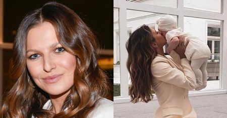 Anna Lewandowska i suczka Bella zadają szyku na chrzcinach: "Moja trzecia Calineczka" (ZDJĘCIA)