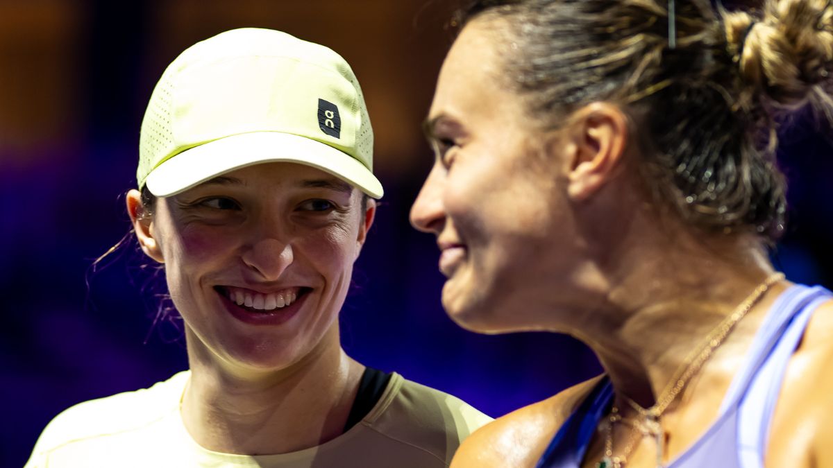 Iga Świątek i Aryna Sabalenka
