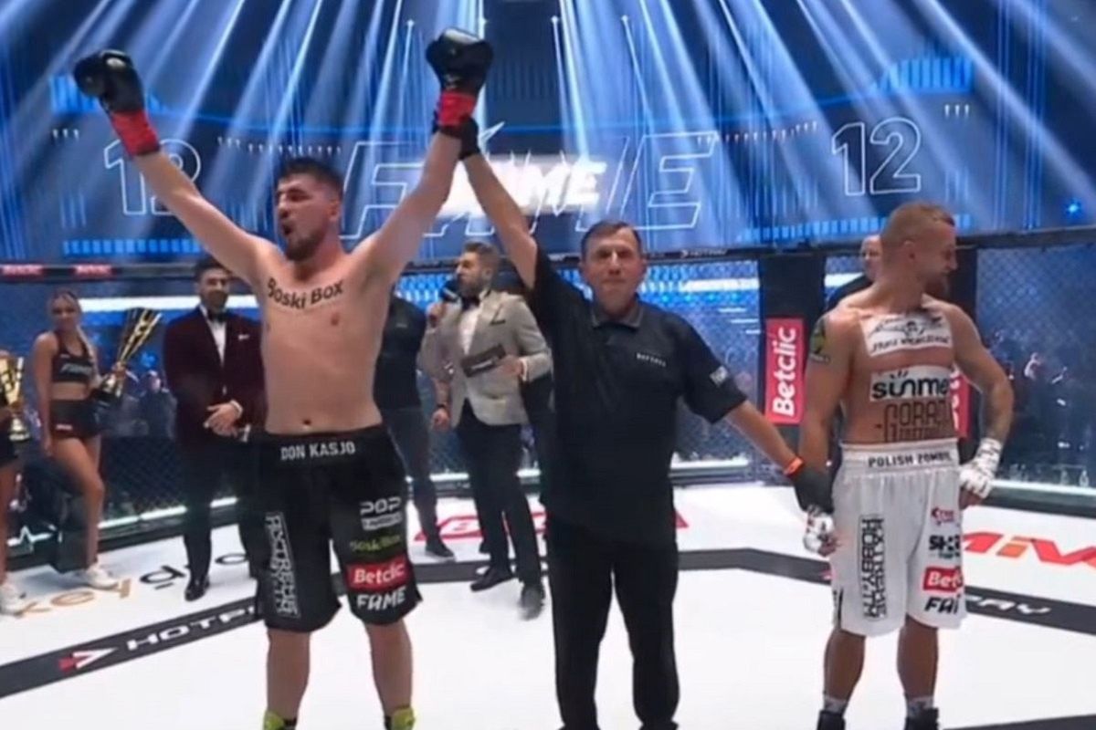 Dwie wygrane podczas jednej gali. "Don Kasjo" przeszedł do historii FAME MMA