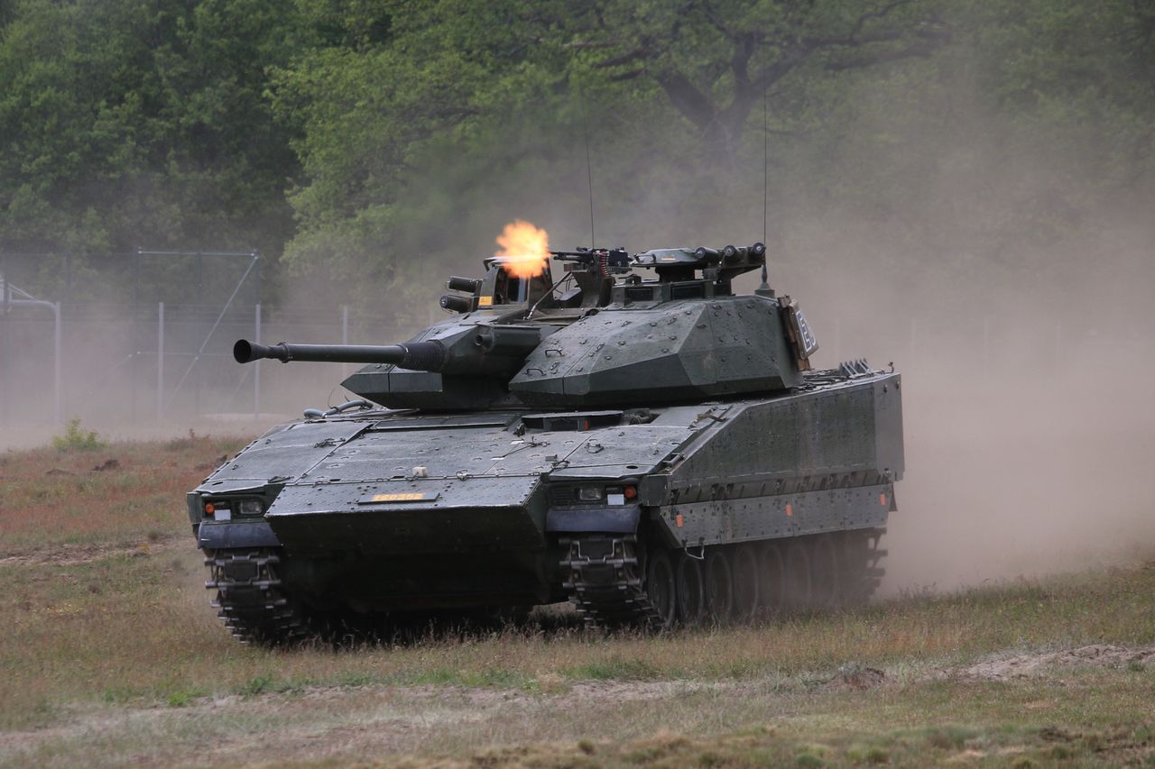 Swedish vehicles in Ukraine. The Camouflage that makes them