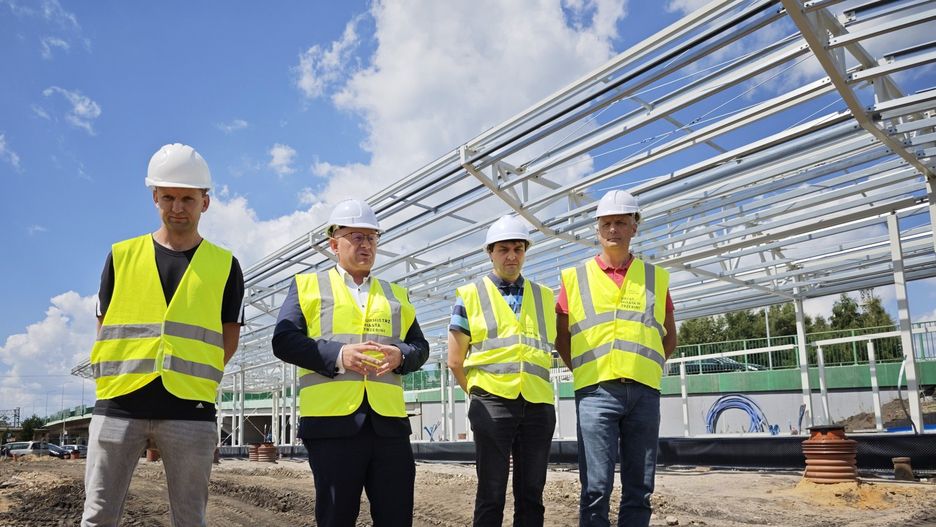 Budowa centrum przesiadkowego w Trzebini